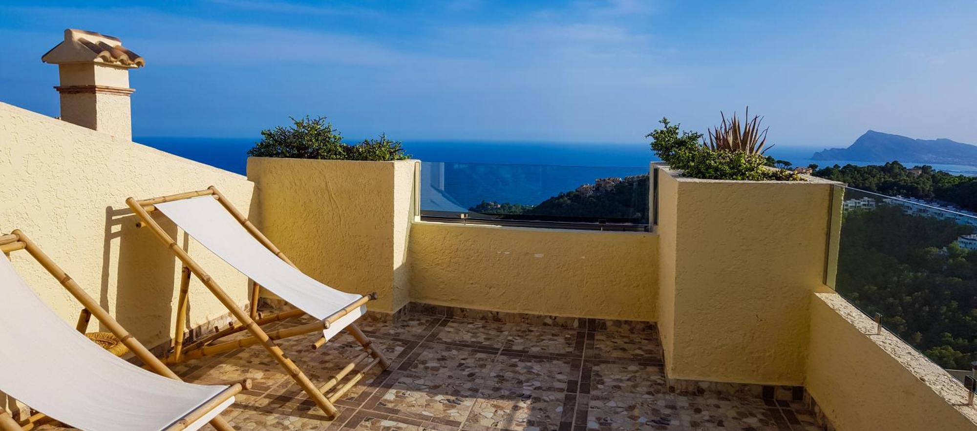 Casa Altea Hills, Vista Espectacular, Jacuzzi Villa ภายนอก รูปภาพ